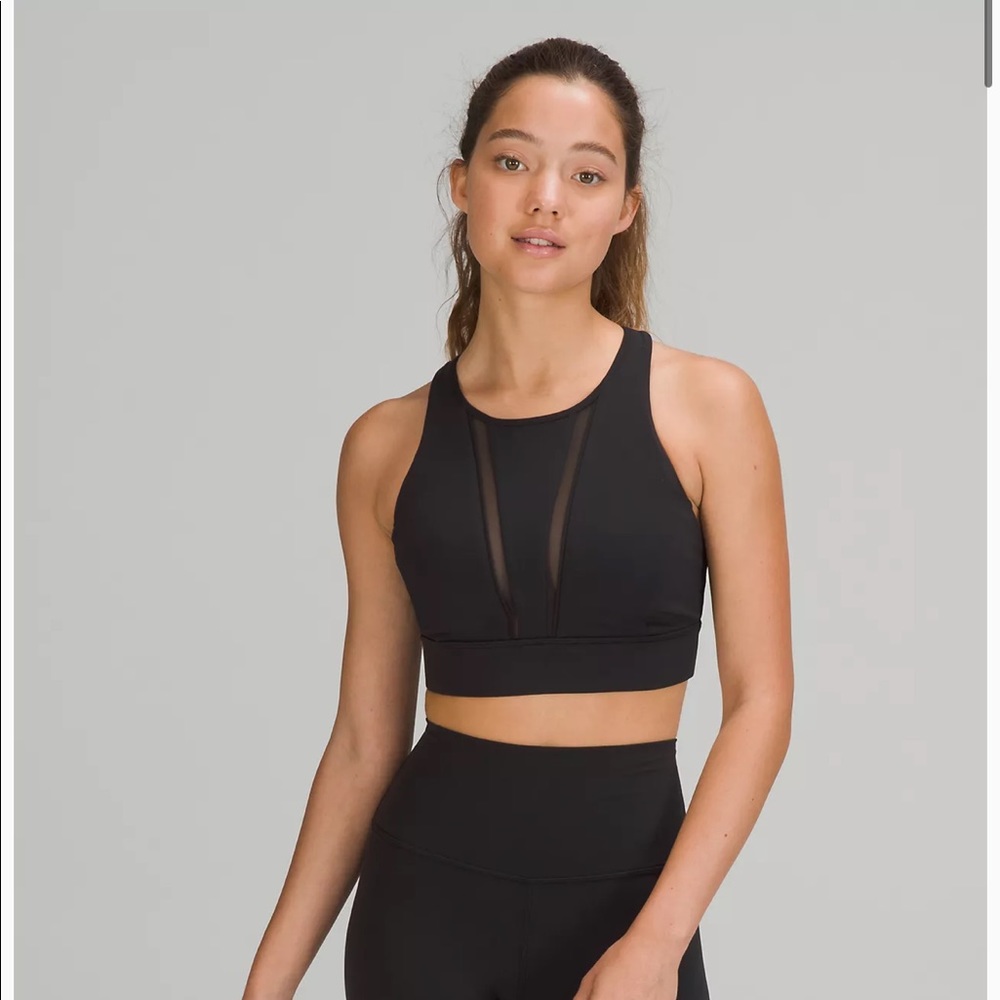 NWT lululemon Nulu mesh high neck racerback bra
